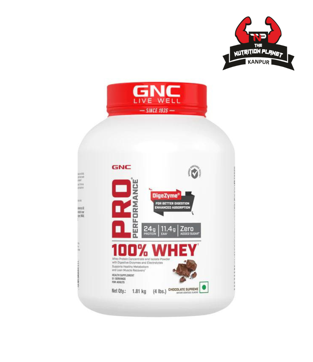 GNC Pro Performance 100% Whey Protein | 4.4 lbs | 2 kg | with Official Authentic Tag